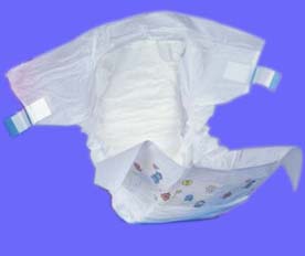 水刺無(wú)紡布紙尿褲