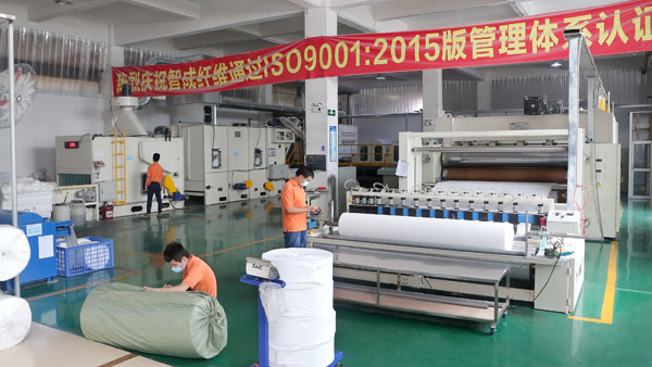 好事多磨，客戶終于跟智成滌綸針刺氈廠家達成合作