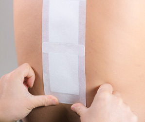 膏藥：保溫效果好，材質柔軟舒適，粘性好不脫膠