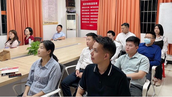 在讀書中修身養性-智成纖維第226期讀書會