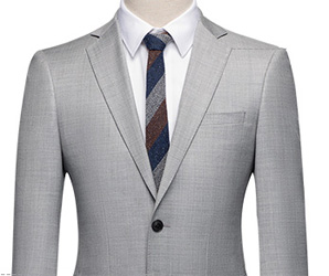 灰色針棉應用于衣服