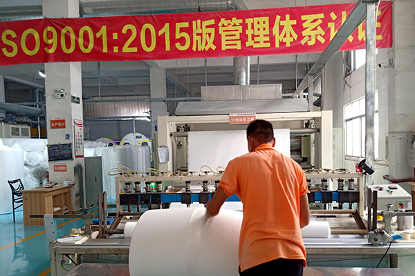 針刺棉生產(chǎn)車間