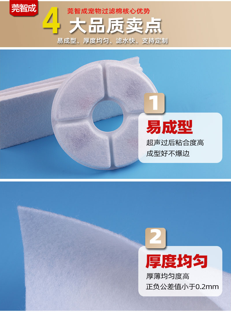 寵物過濾棉-4大產品優勢