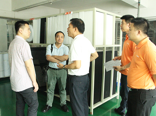 五邑大學 蒞臨 智成纖維