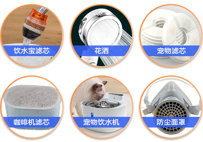 凈水器pp過濾棉應用領域